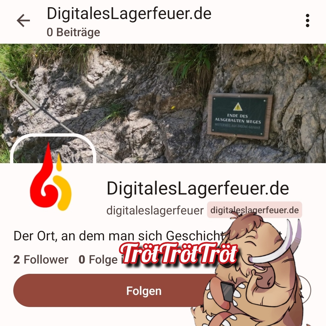 Mein Blog trötet jetzt